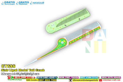 Sisir Lipat Model Tail Comb