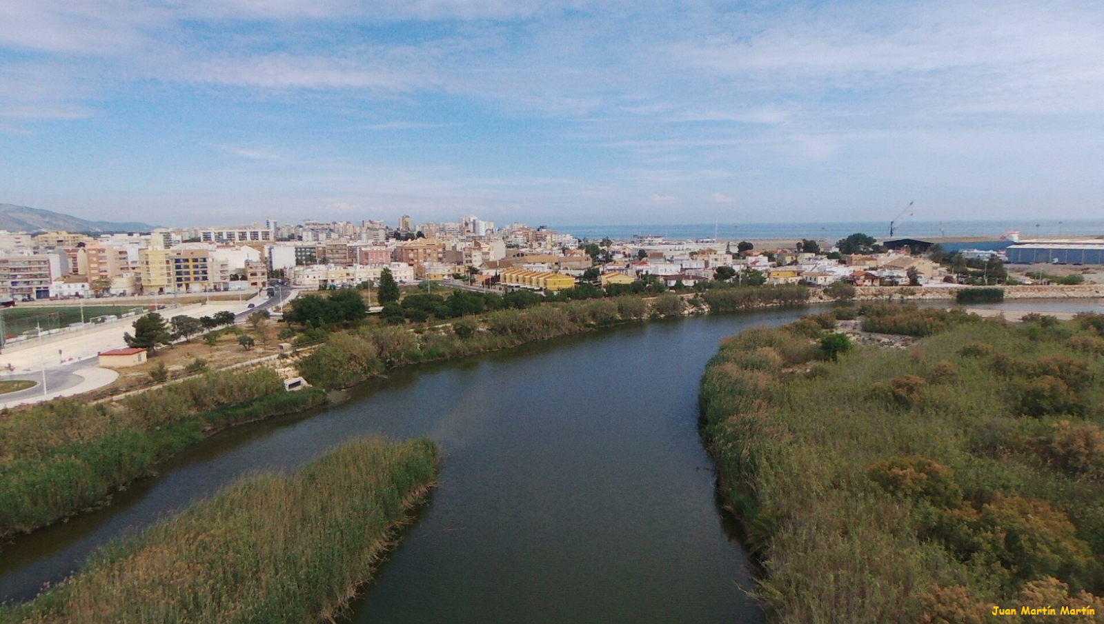 Desembocadura del Río Serpis. Gandía (Vídeo)