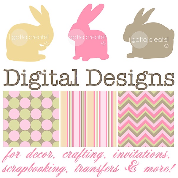 Lovely color palette for mothers and babies, plus beautiful craft tutorials. | visit I Gotta Create!