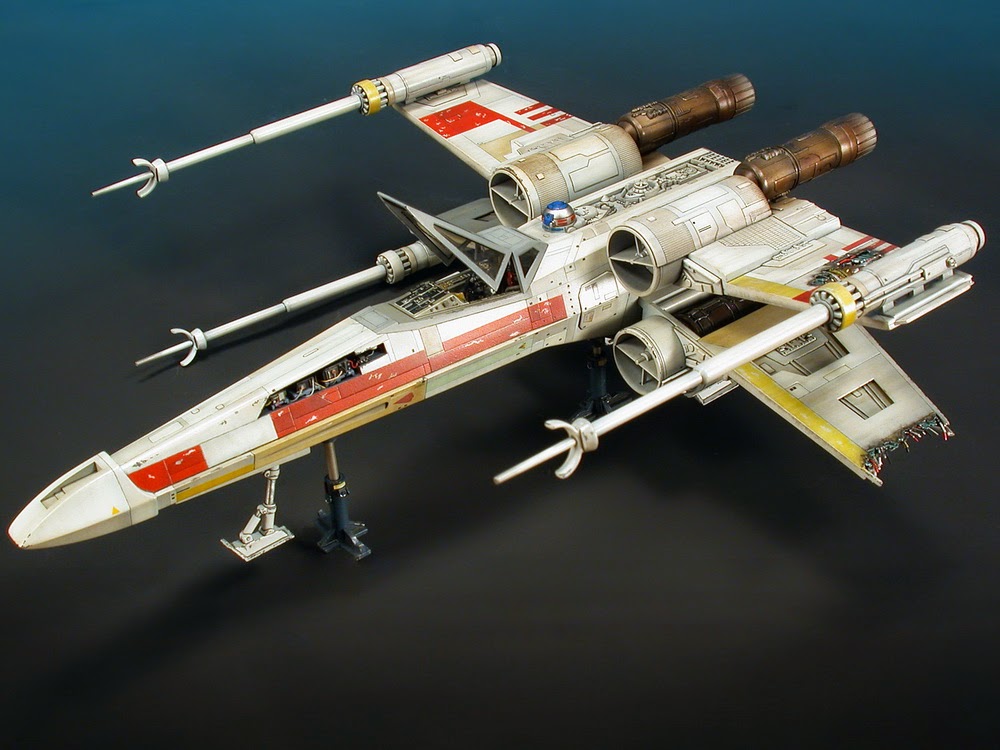 Star Tuga Wars: Star Wars Modelismo X-Wing