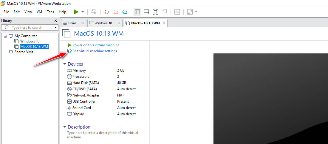 Hướng dẫn cài đặt MAC trên VMware Workstation Pro 15.