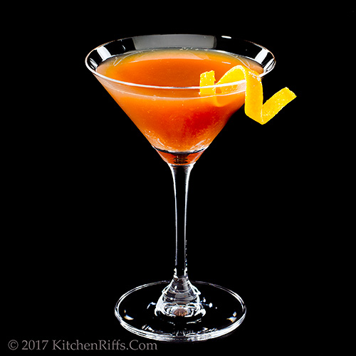 Kitchen Riffs The Blood and Sand Cocktail