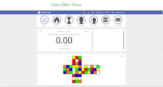 Phần Mềm Tính Giờ Xoay Rubik Trên Điện Thoại H2 Rubik Shop, Finger Timer 3 *