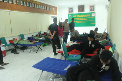 SAMBUT HUT KOREM 074/WRT KODIM 0725/SRAGEN GELAR DONOR DARAH