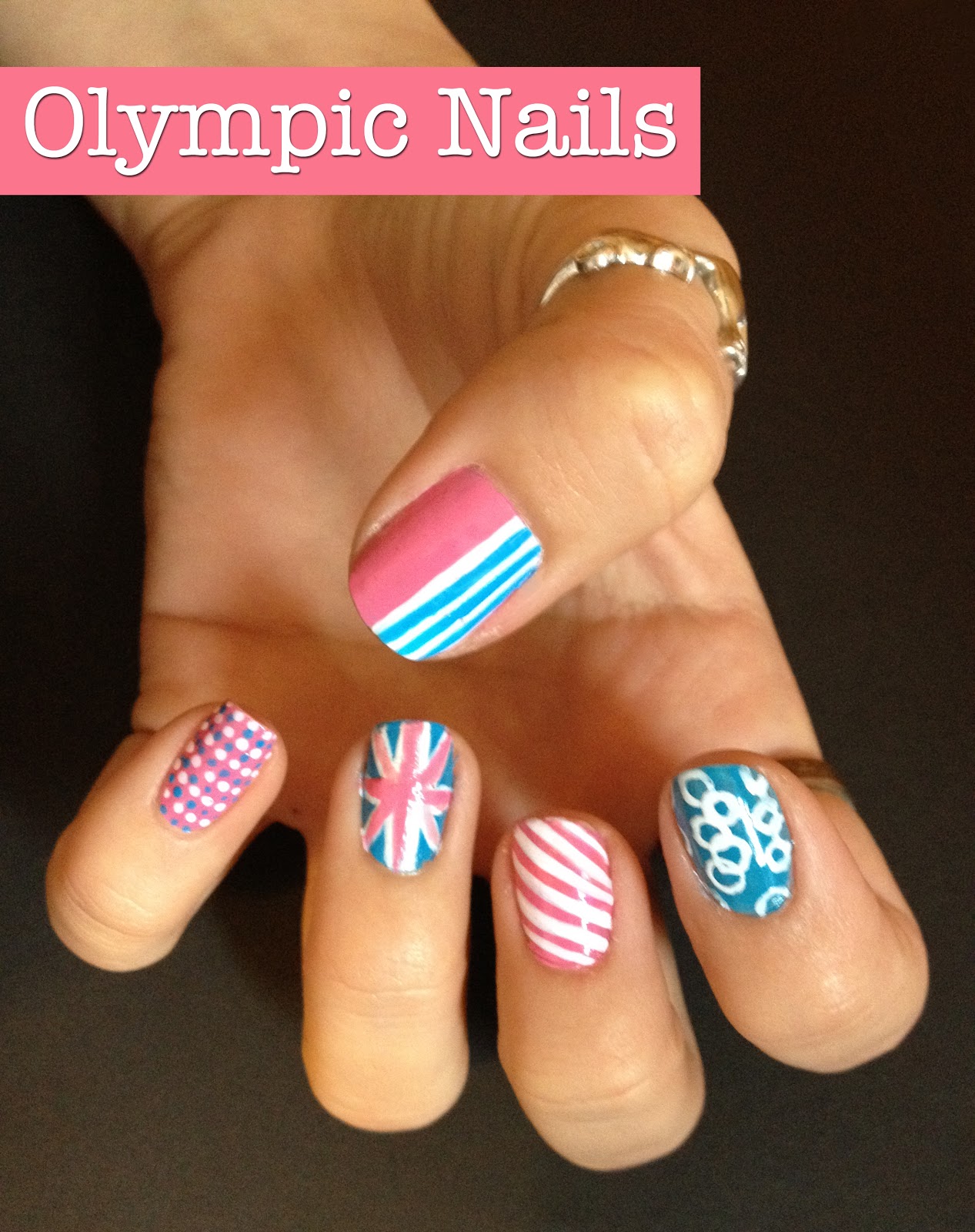 Nail Hart How To Master Pastel Olympic Nails