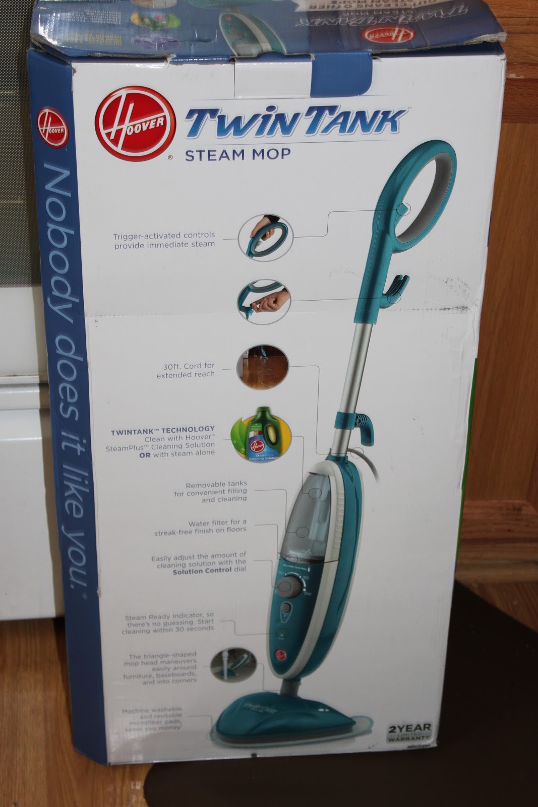 Susan's Disney Family Hoover Twin Tank Steam Mop Review