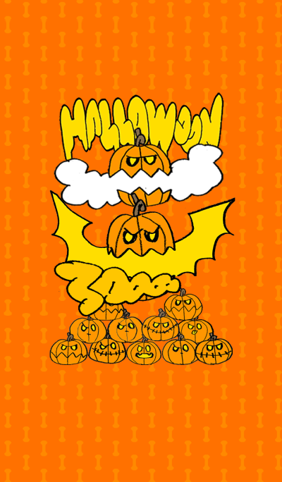Halloween pumpkin orange