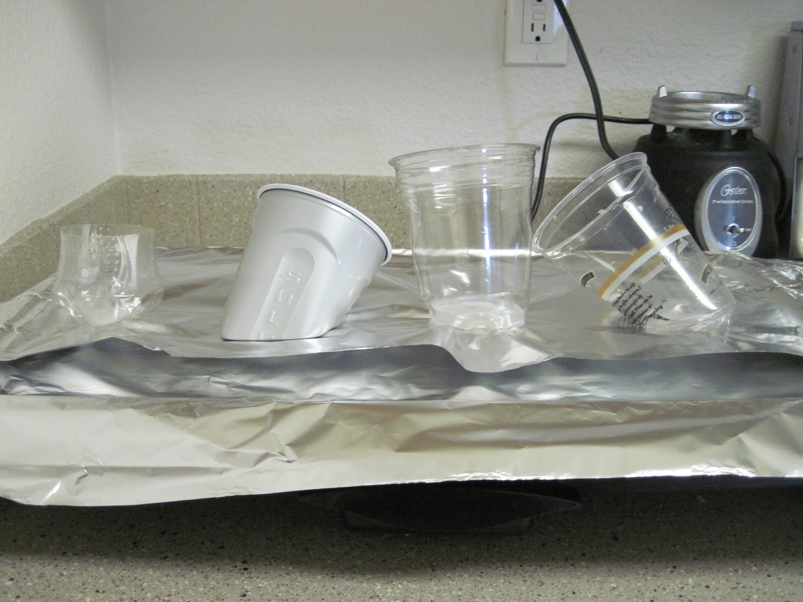 Art Camp Melting Plastic Experiment