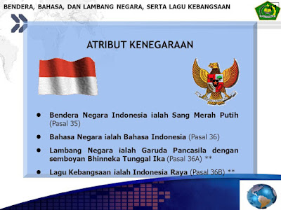 Jelaskan Simbol Simbol Negara Menurut Uu No 24 Tahun 2009 Tentang Tahun