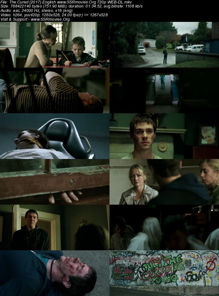 The Cured (2017) English 720p WEB-DL