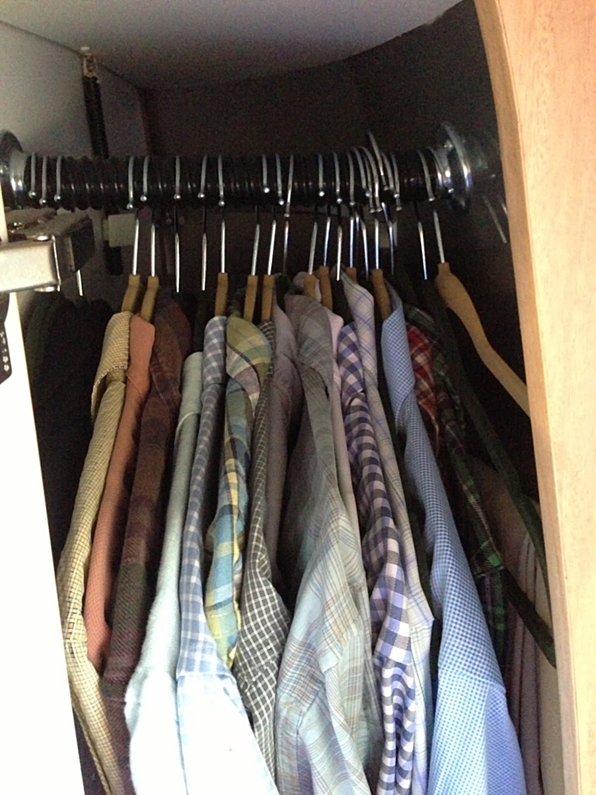 Streaming Together A simple tip to keep your hanging clothes from