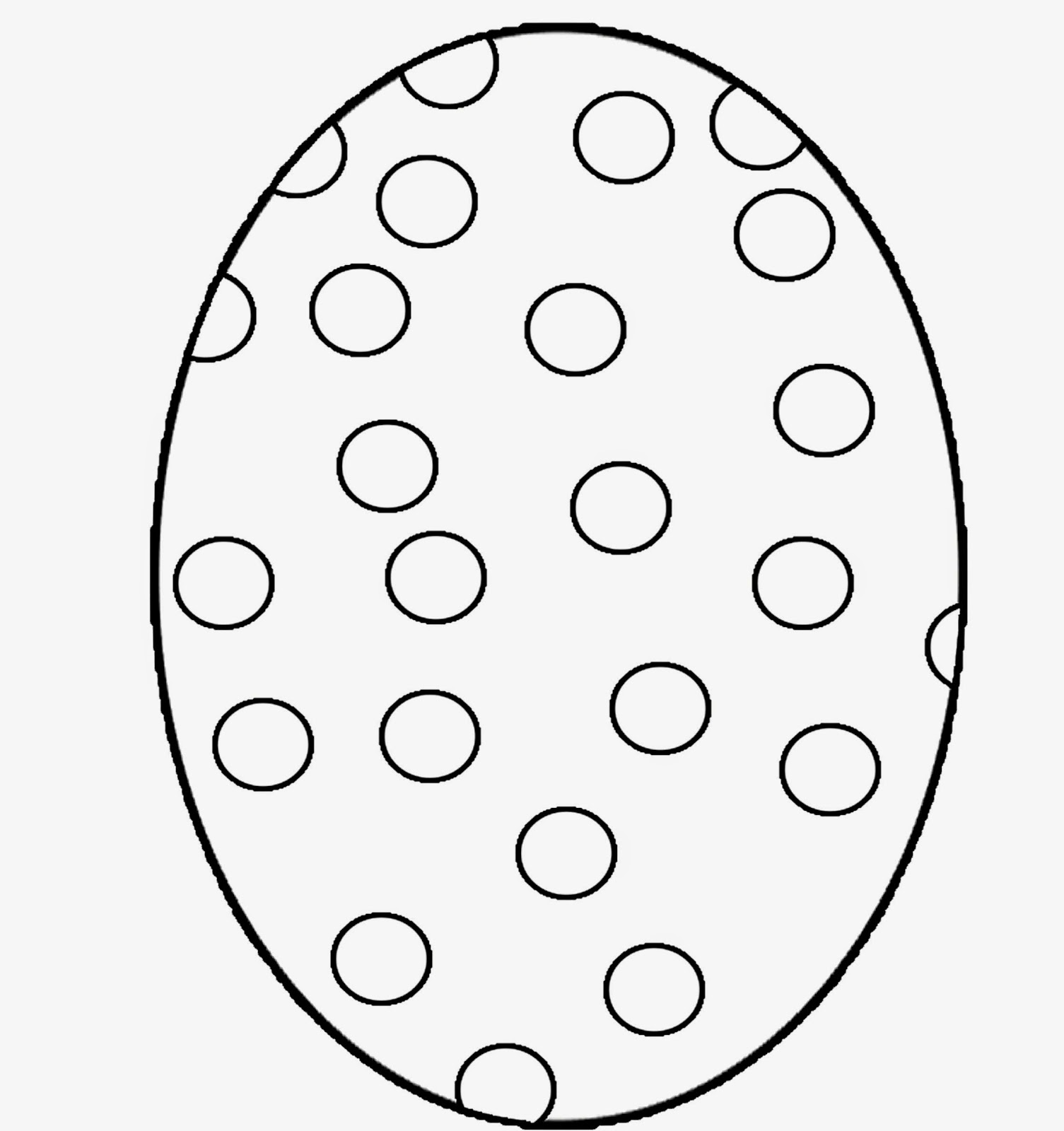 Free Coloring Sheet Easter Egg Sheets Easter Egg Coloring Sheets