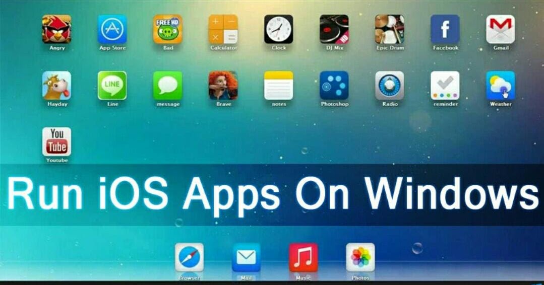 techsdunia : How To Run iOS Apps On Windows PC And Laptop