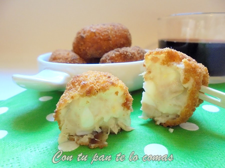 Croquetas de atún y huevo