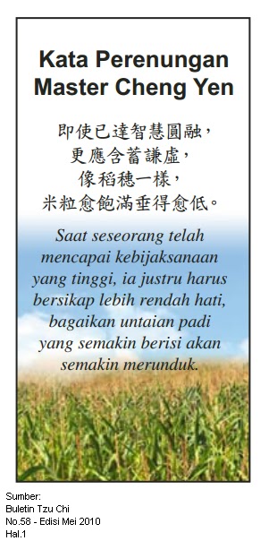 sharing: Kata Perenungan - Tentang Sikap Rendah Hati - 03