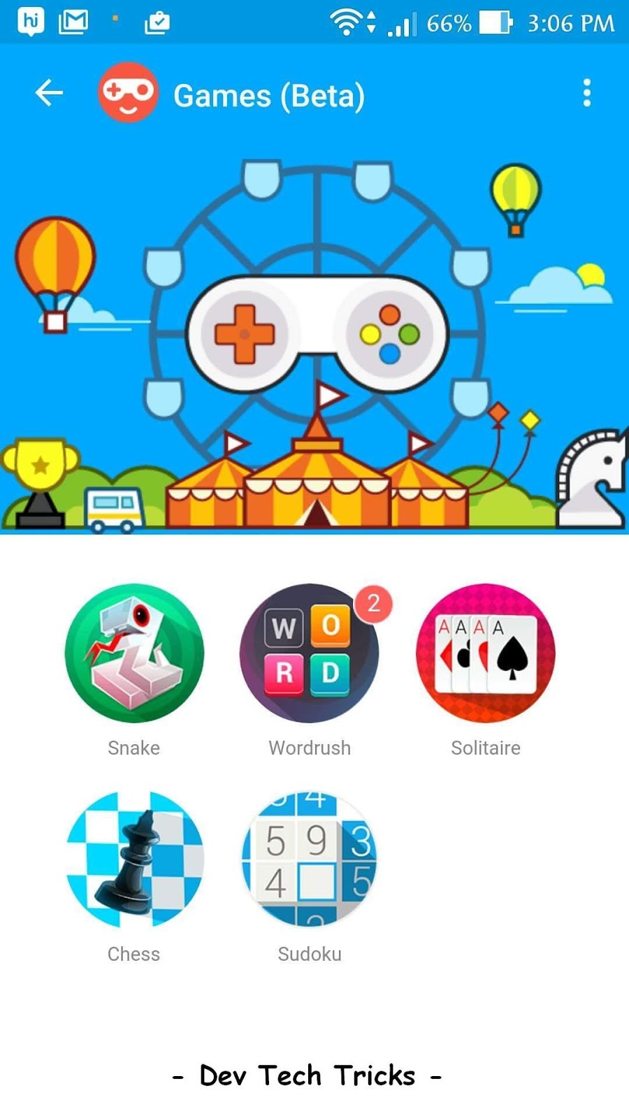 Play Games On Hike Messenger To Dev Tech Tricks