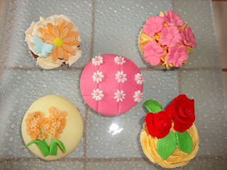 Cupcakes primaverales