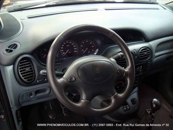 Renault Scenic 1999 RXE 2.0 manual à venda - Preço R$ 16.500 - painel