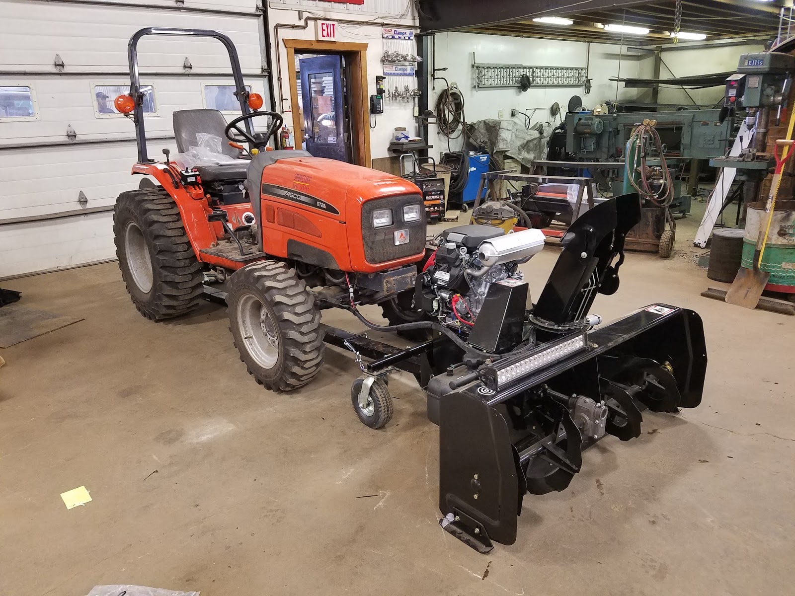 The greasy shop rag Snow Blower