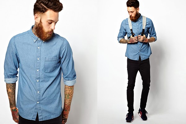 Macho Moda - Blog de Moda Masculina: Camisa Jeans