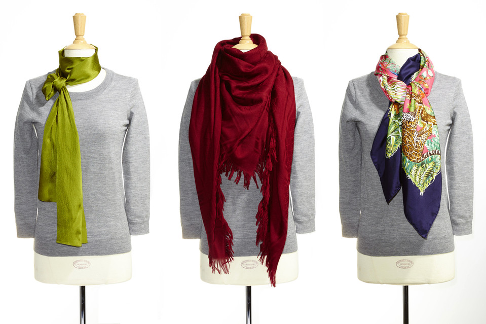 How To Tie A Scarf Around Your Neck Different Styles For Both