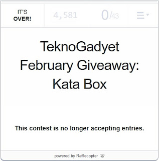 TeknoGadyet Kata Box Giveaway