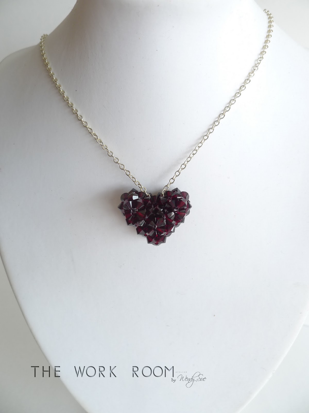 The Work Room TWR062 Beaded Puffy Heart V2 Tutorial