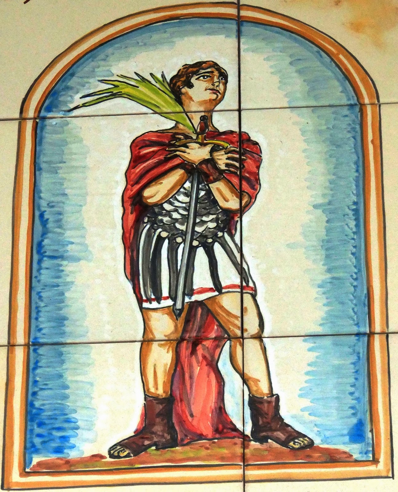 Mosaicos Mosaico 1124. San Gaudencio. Alhaurín el Grande.