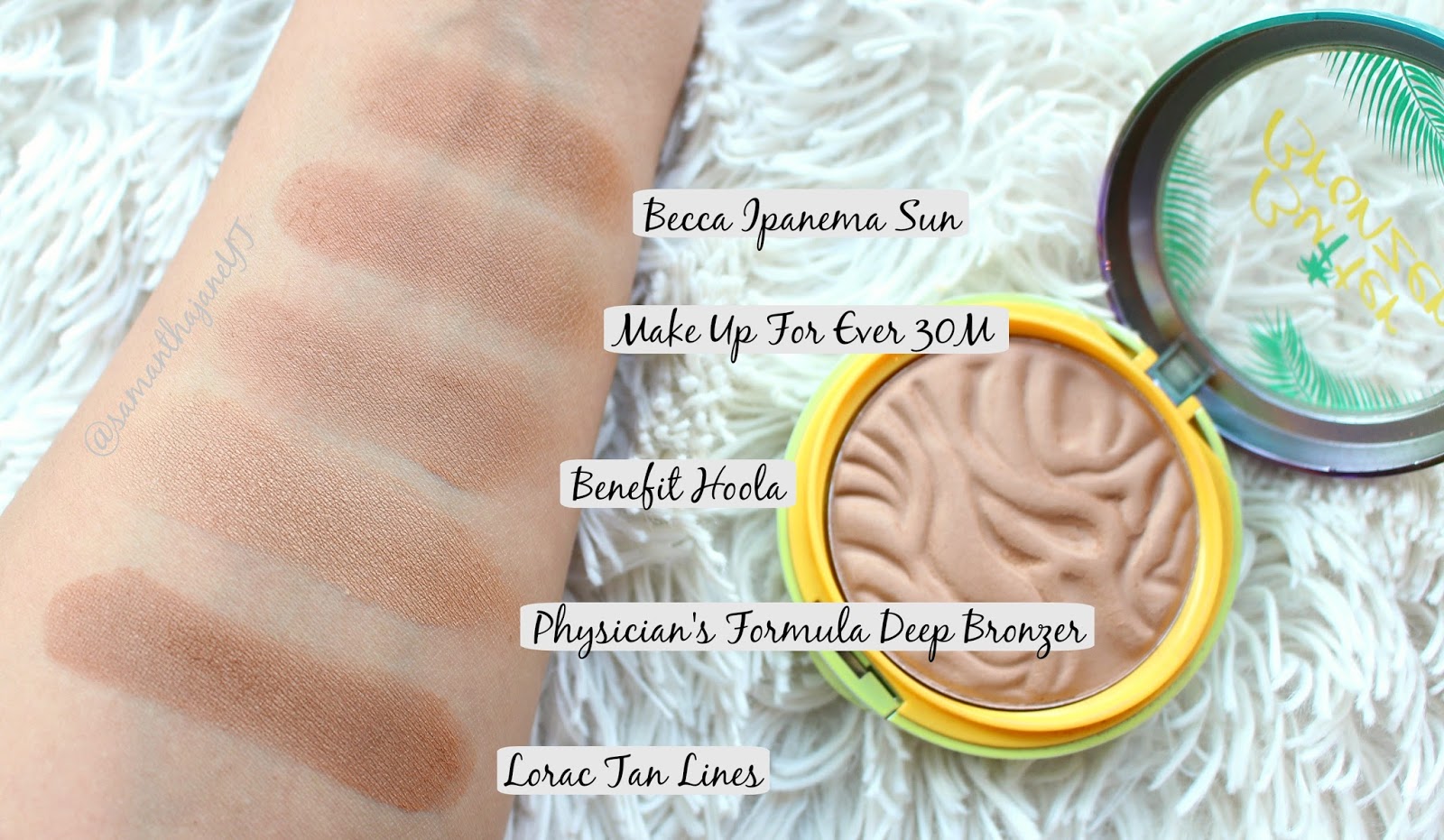 Samantha NEW Physician's Butter Bronzer Deeper Shade "Deep Bronzer"