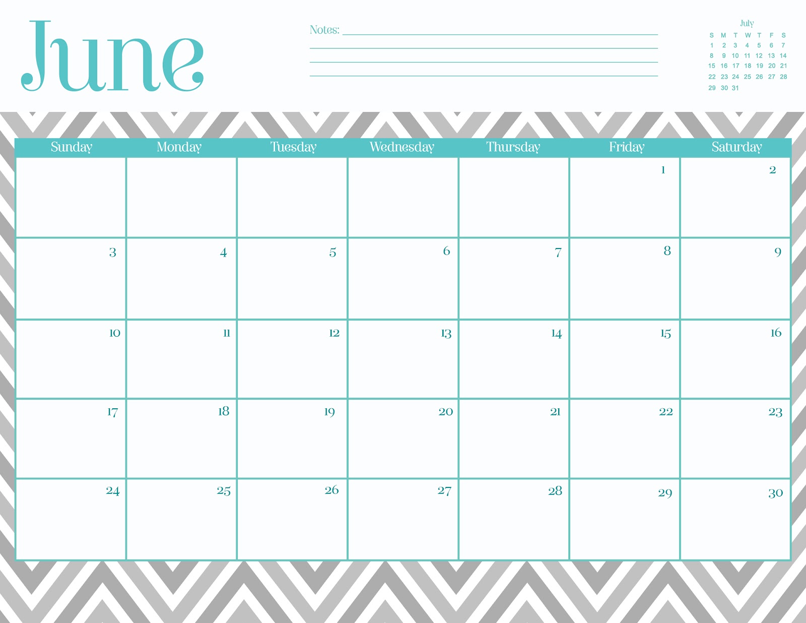 Oh So Lovely Blog: Free June 2012 Calendar Printables