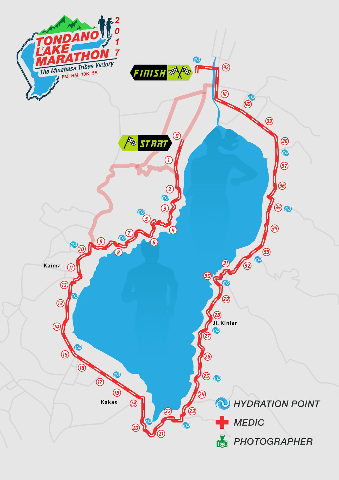 🔍 Tondano Lake Marathon • 2017 Tondano Lake Marathon • 2017