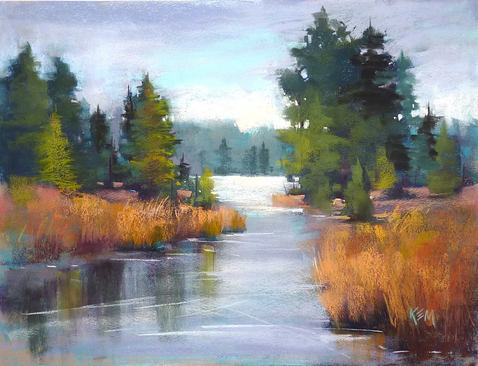 Painting My World Unexpected Underpainting Colors