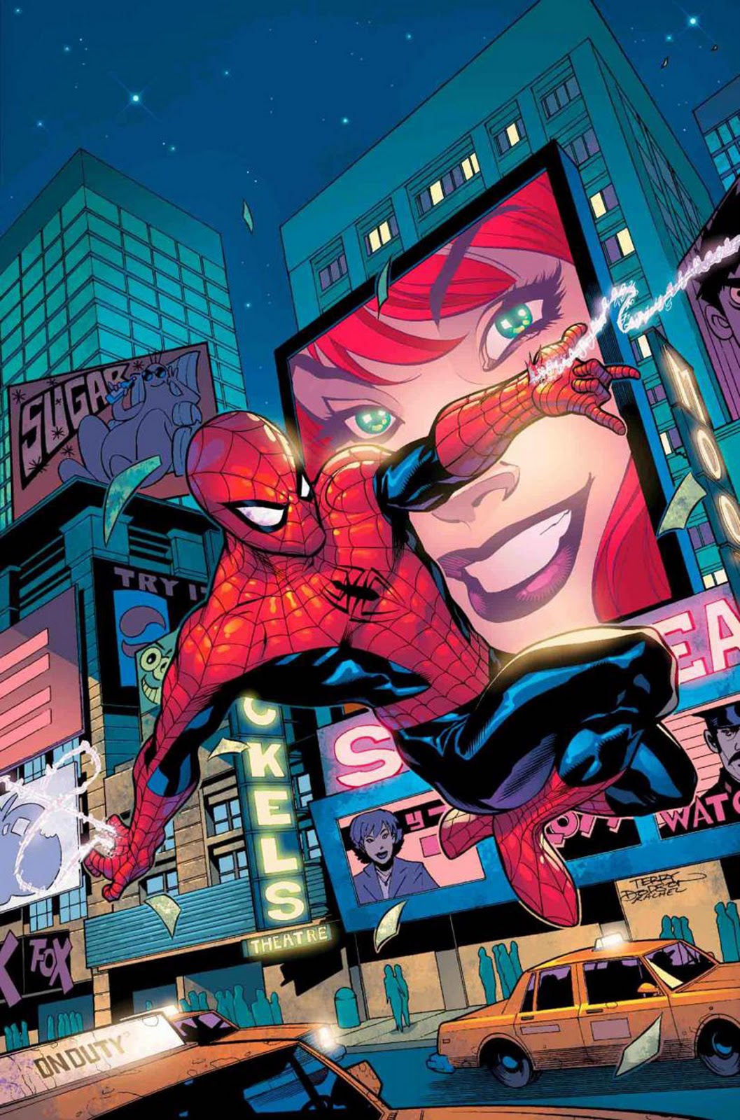 DSNG'S SCI FI MEGAVERSE: CLASSIC SPIDER-MAN ARTWORK BY TERRY DODSON