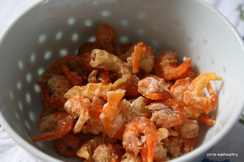 chriseathealthy Hairy Gourd, Mungbean Vermicelli and Dried Shrimps
