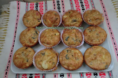 Briose aperitiv/ appetizer muffins