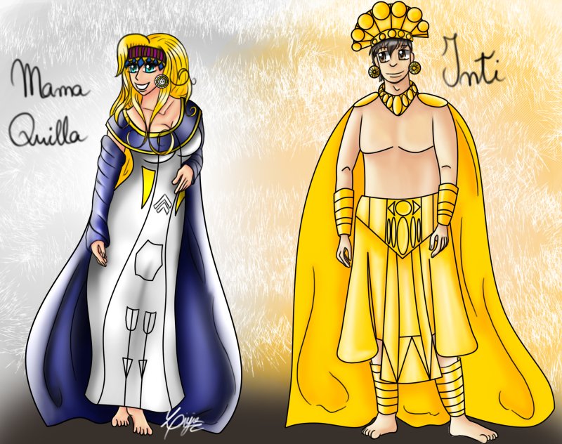mama quilla diosa de la luna inca
