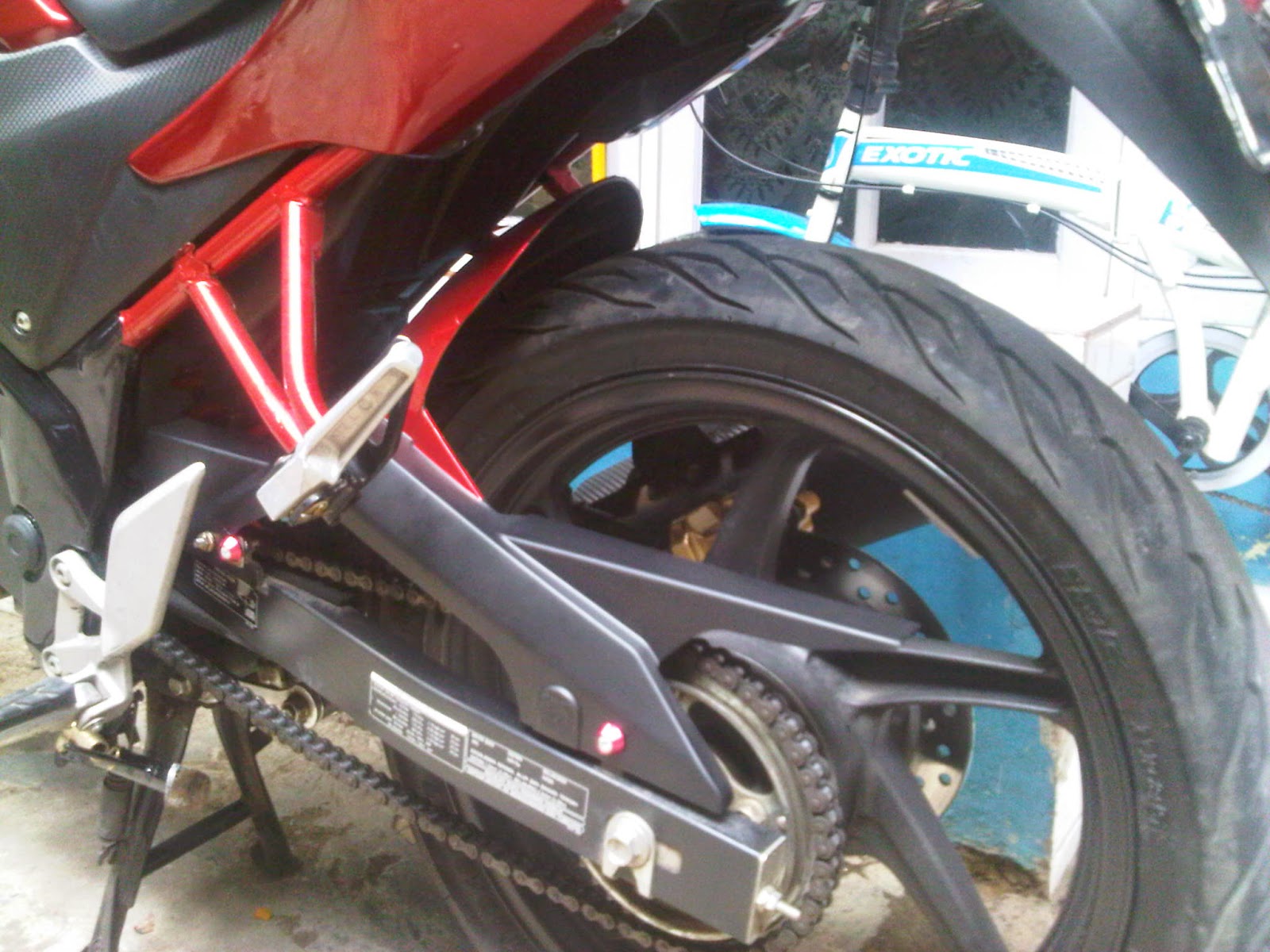 Agus Prasetios Blog Pasang Spakbor Kolong Byson Di Honda CB150R