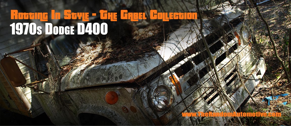 1970 dodge d400 turck rotting in style central florida the gabel collection