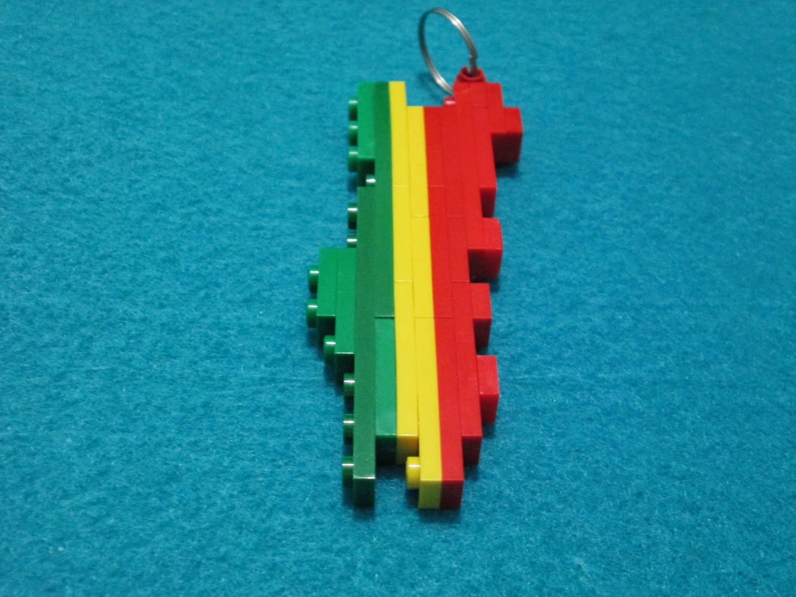 MOC LEGO - Porta-chaves Portugal