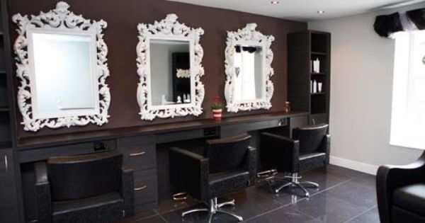 interior salon design 5 black
