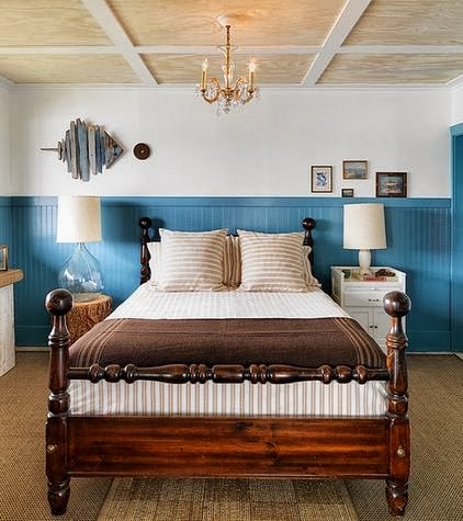 diy coastal bedroom idea