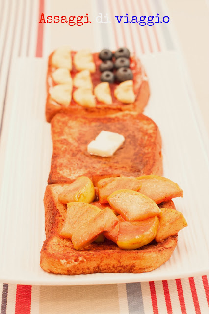 American Breakfast: French toasts