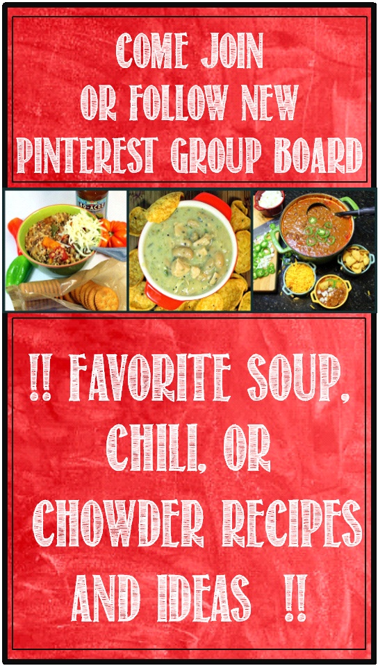 52 Ways to Cook Soup Lovers come and Join! Announcing NEW Pinterest