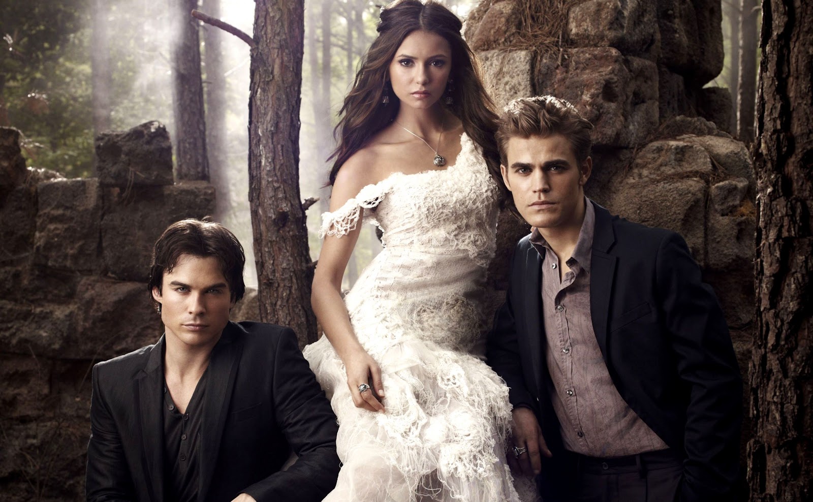 Damon Vampire Diaries Stefan and Elena