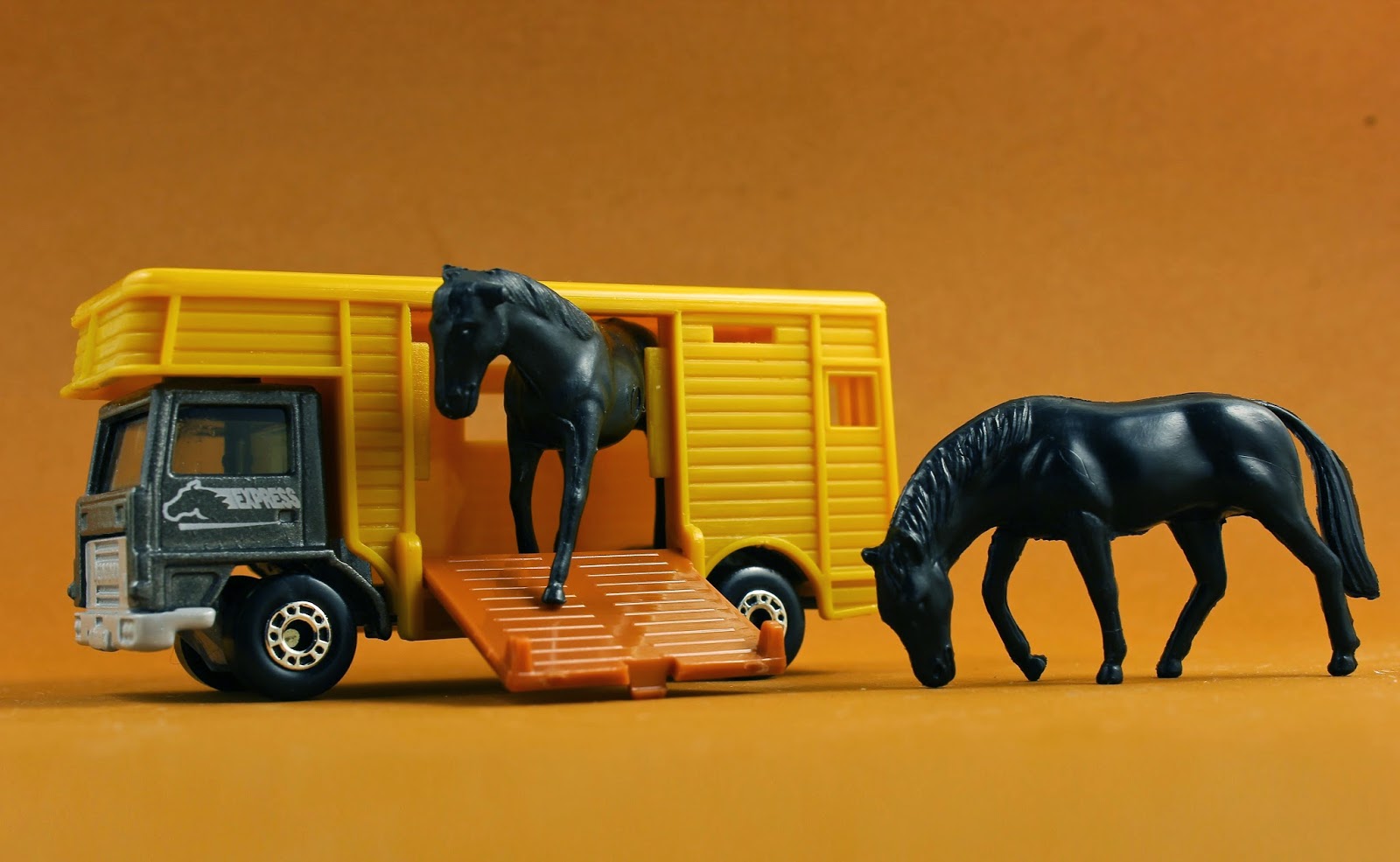 Ian's Diecast Matchbox Horse Box