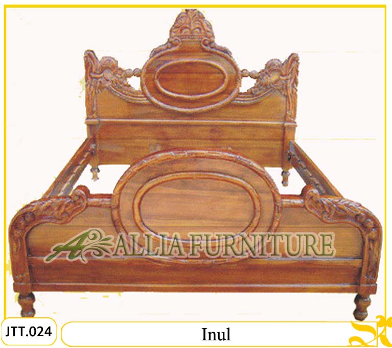 Tempat Tidur Ukiran Kayu Jati Inul Allia Furniture Tempat Tidur Ukiran Kayu Jati Inul Allia Furniture