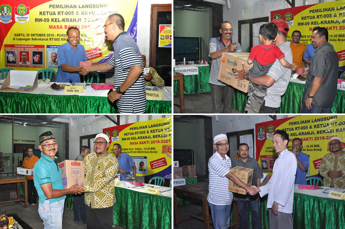 RW-09 KRANJI - BEKASI BARAT: Pemilihan Ketua RT-005 dan RT-006 di RW-09