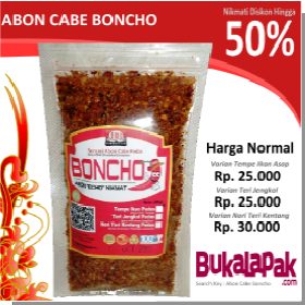 Bumburasan - Abon Cabe Boncho