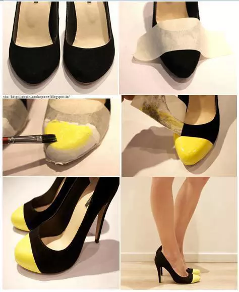 customizar sandalias com esmalte
