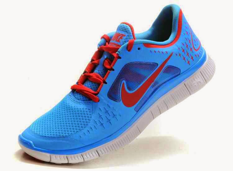 Nike Free Run 3 Men Running Shoes Blue White Size Us7 Us11 R3m ...